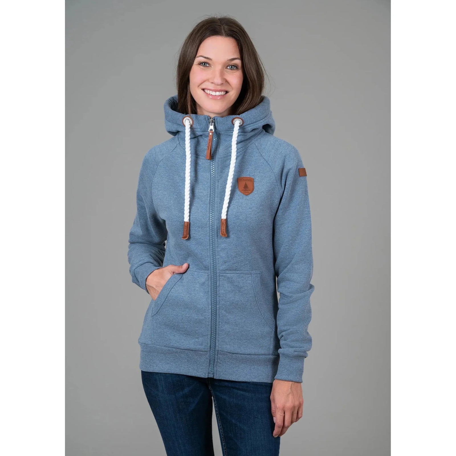 Wanakome Hera Zip Front Hoodie