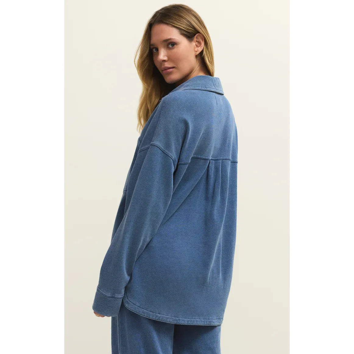 Z Supply All Day Knit Denim Jacket