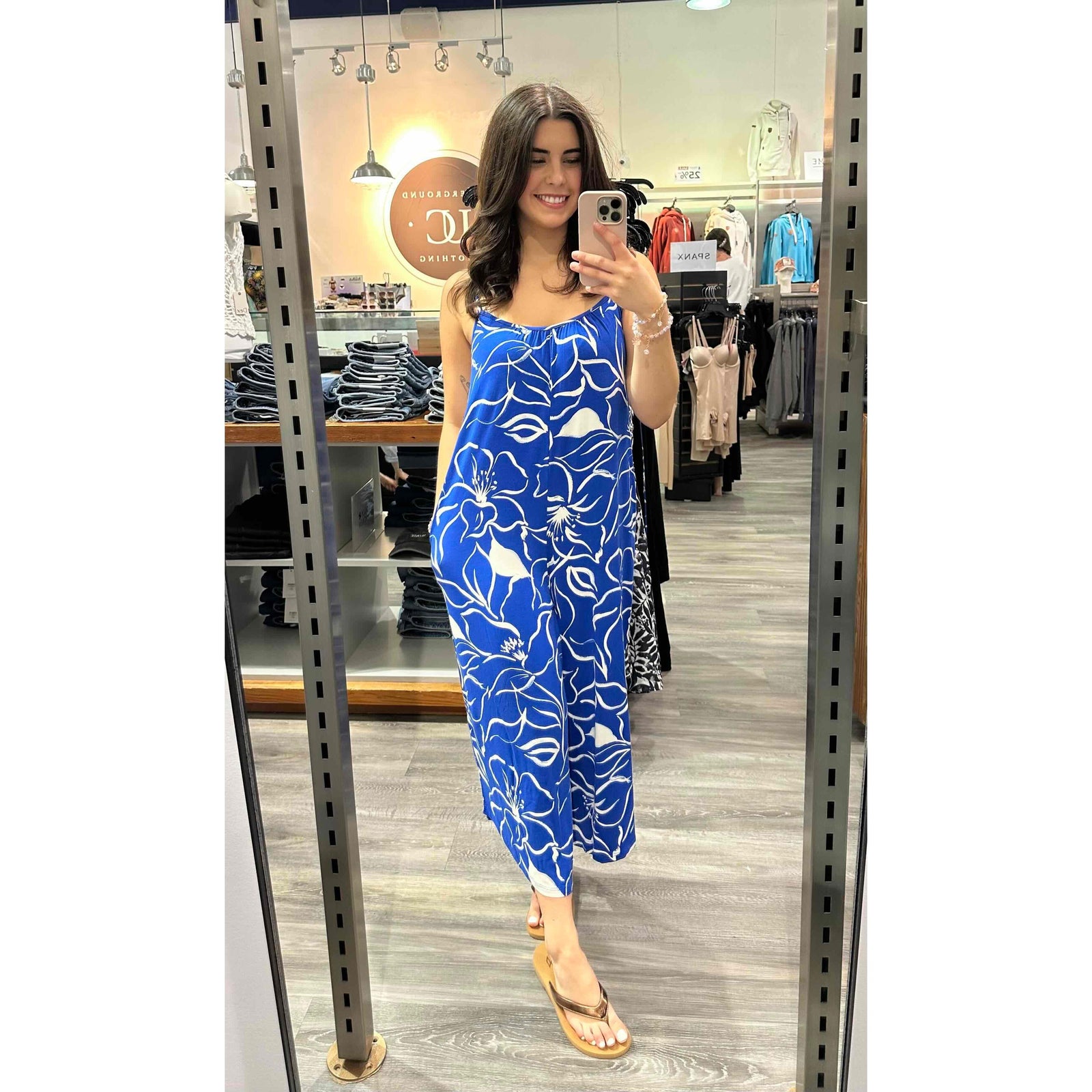 Z Supply Cala Floral Jumpsuit