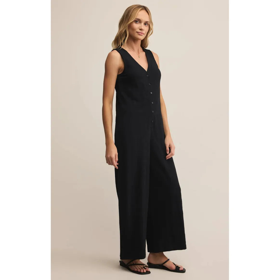 Z Supply Solace Textured Jumpsuit