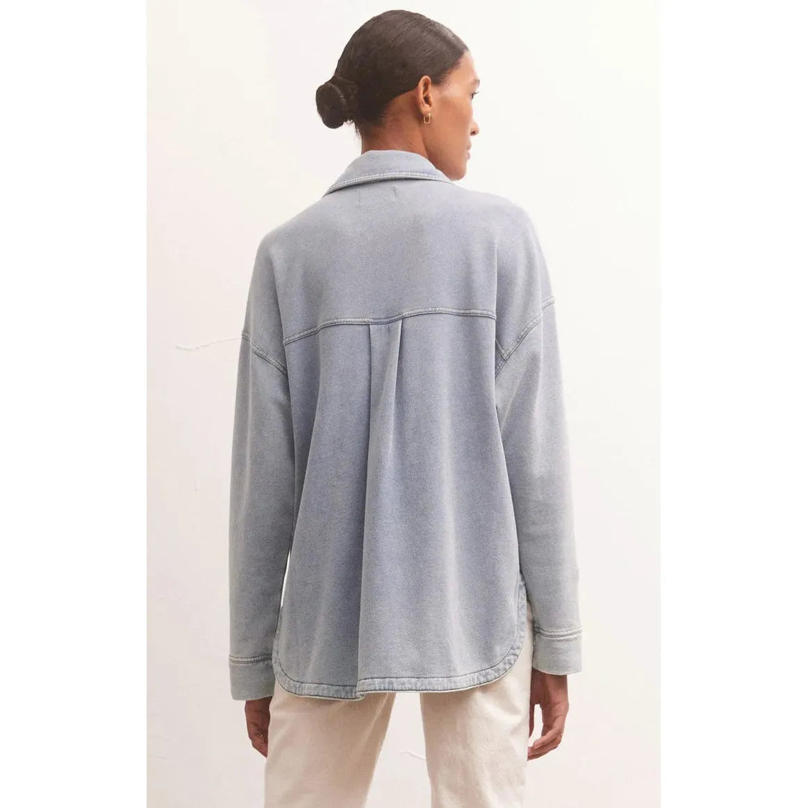 Z SUPPLY Z Supply All Day Knit Denim Jacket