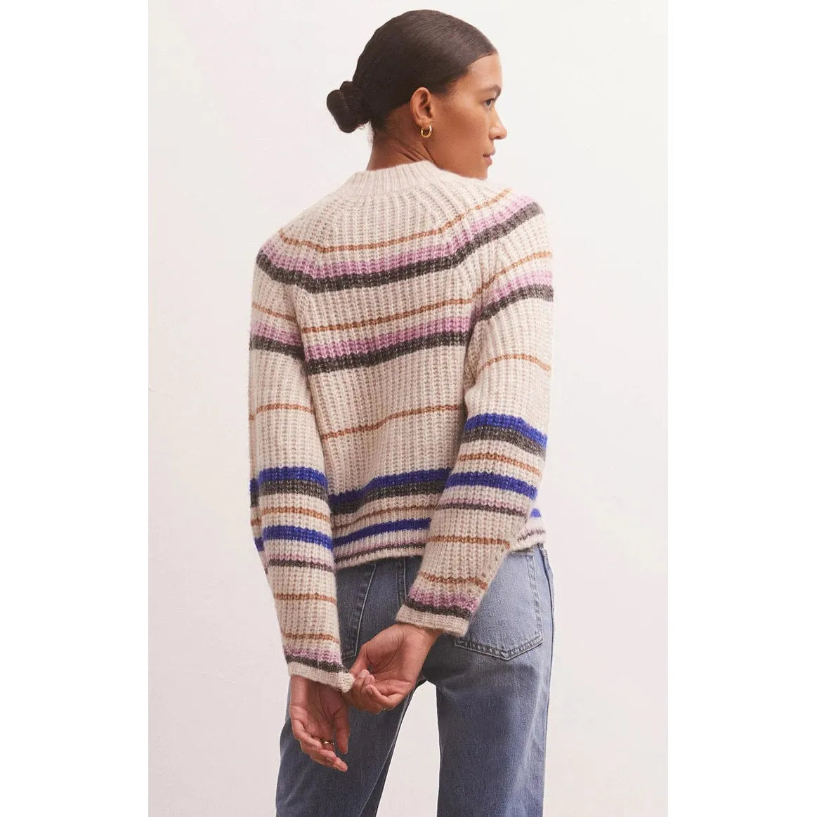 Z SUPPLY Space Blue / XS Z Supply Desmond Stripe Sweater