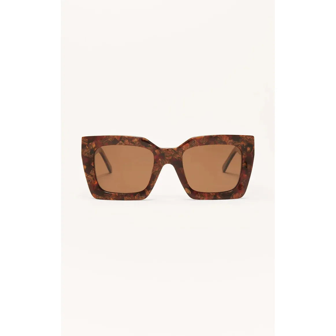 Z SUPPLY Brown Tortoise Z Supply Early Riser Sunglasses