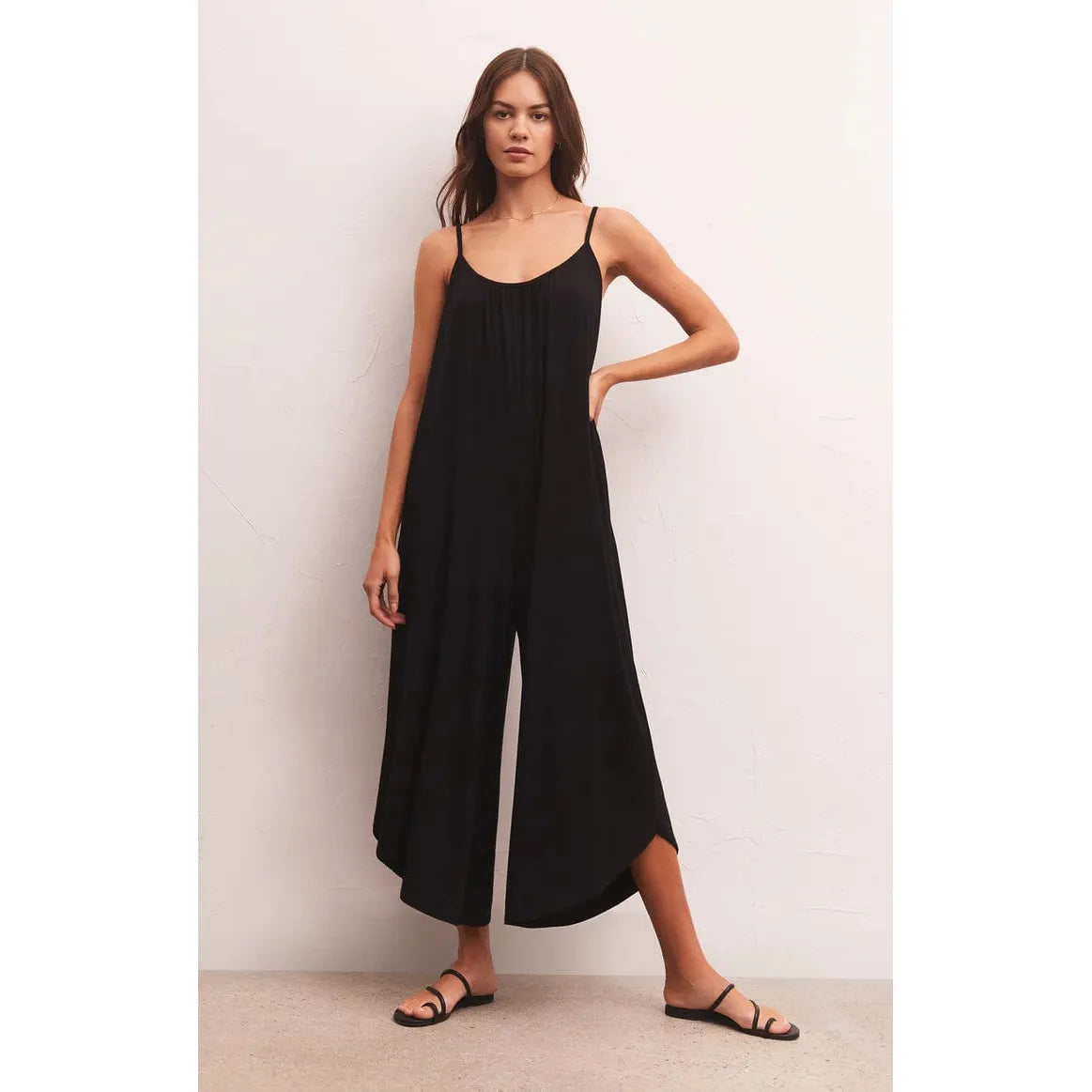 Z SUPPLY Z Supply Flared Jumpsuit Black