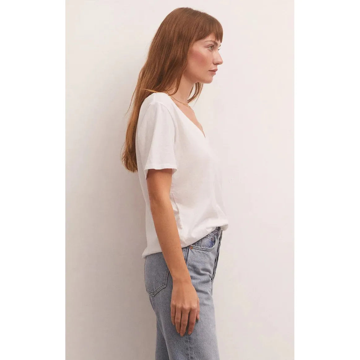 Z SUPPLY Z Supply Girlfriend V-Neck Tee