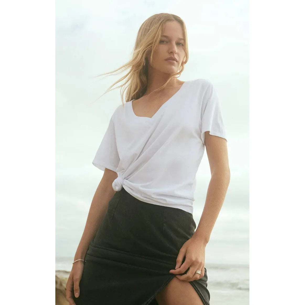 Z SUPPLY Z Supply Girlfriend V-Neck Tee