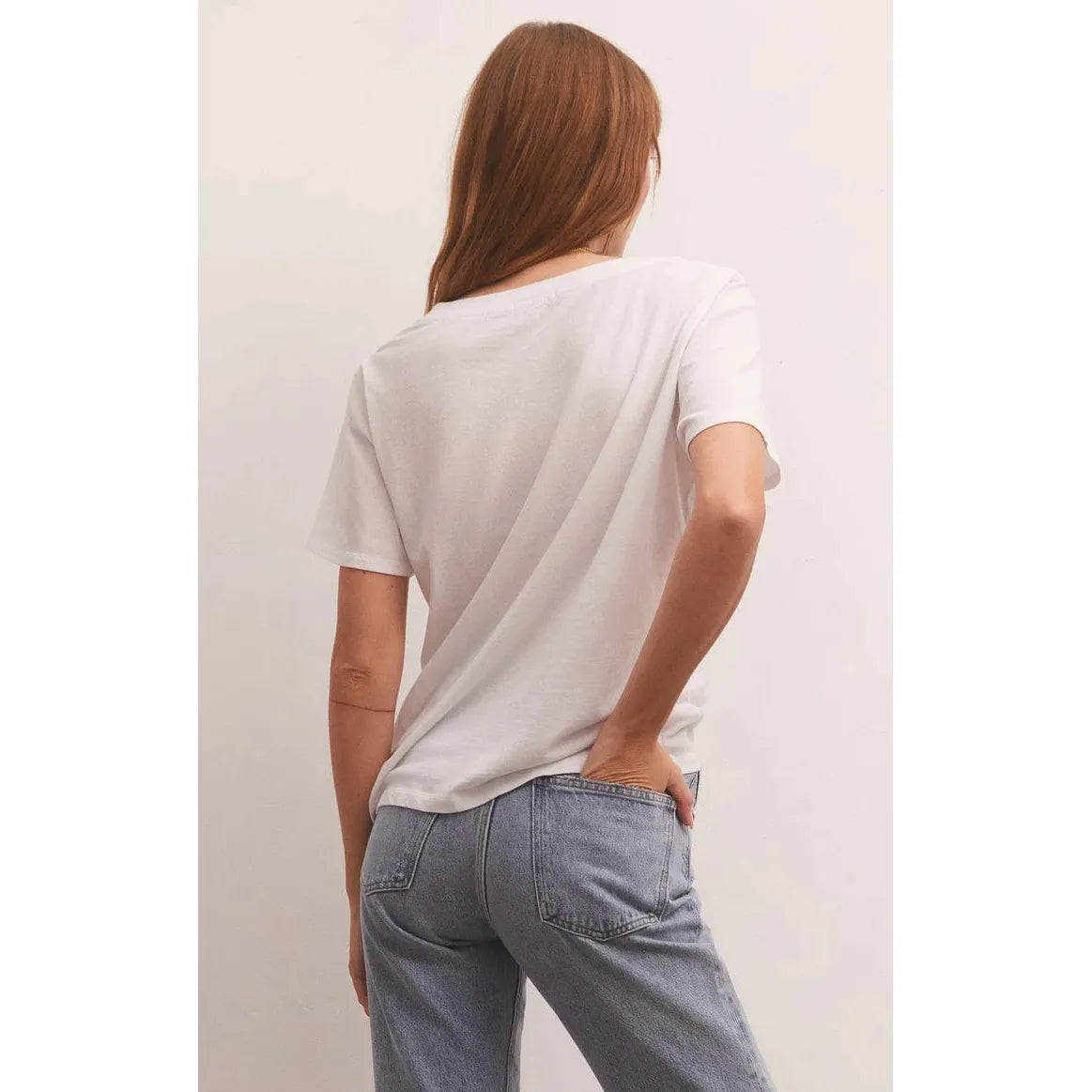 Z SUPPLY Z Supply Girlfriend V-Neck Tee