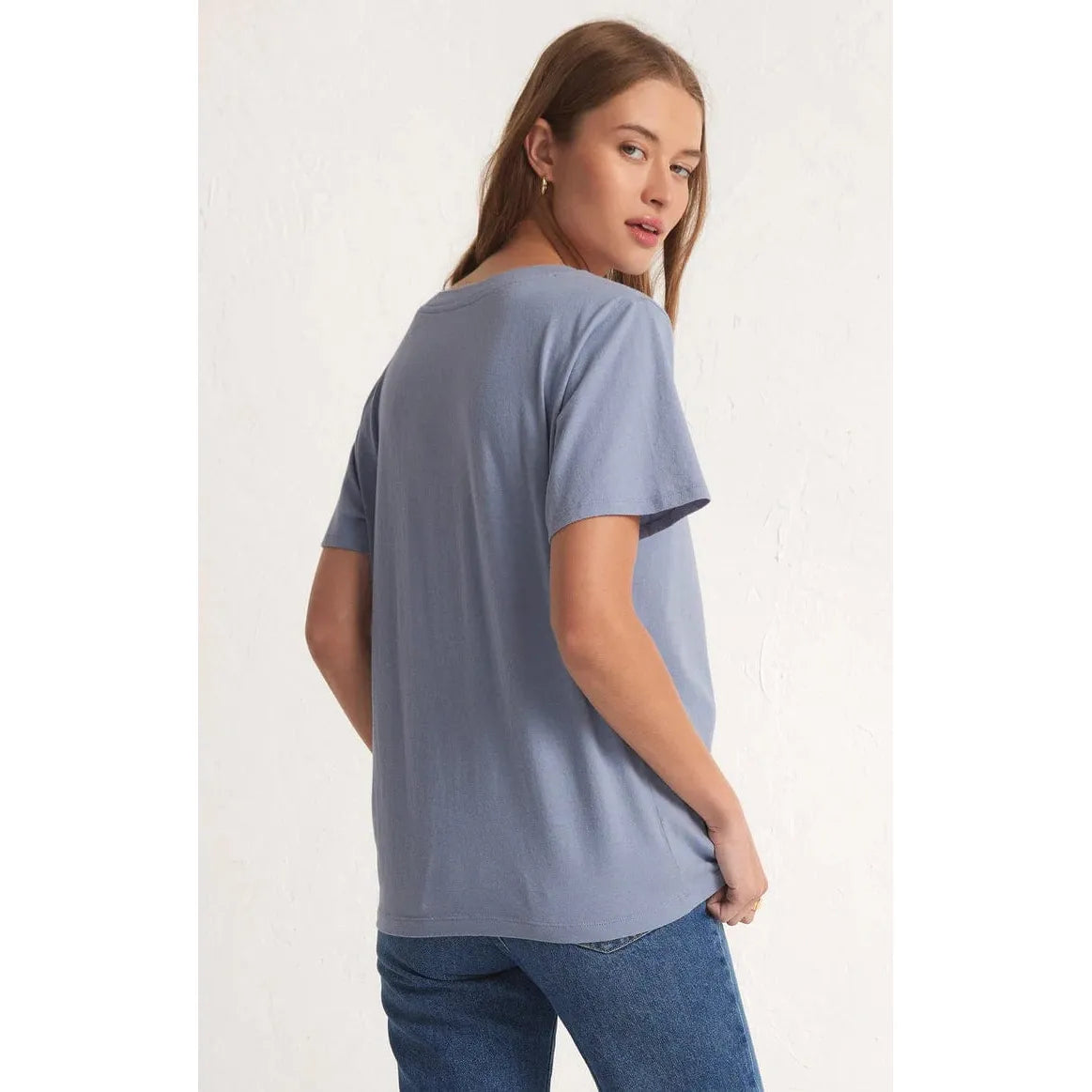 Z SUPPLY Z Supply Girlfriend V-Neck Tee