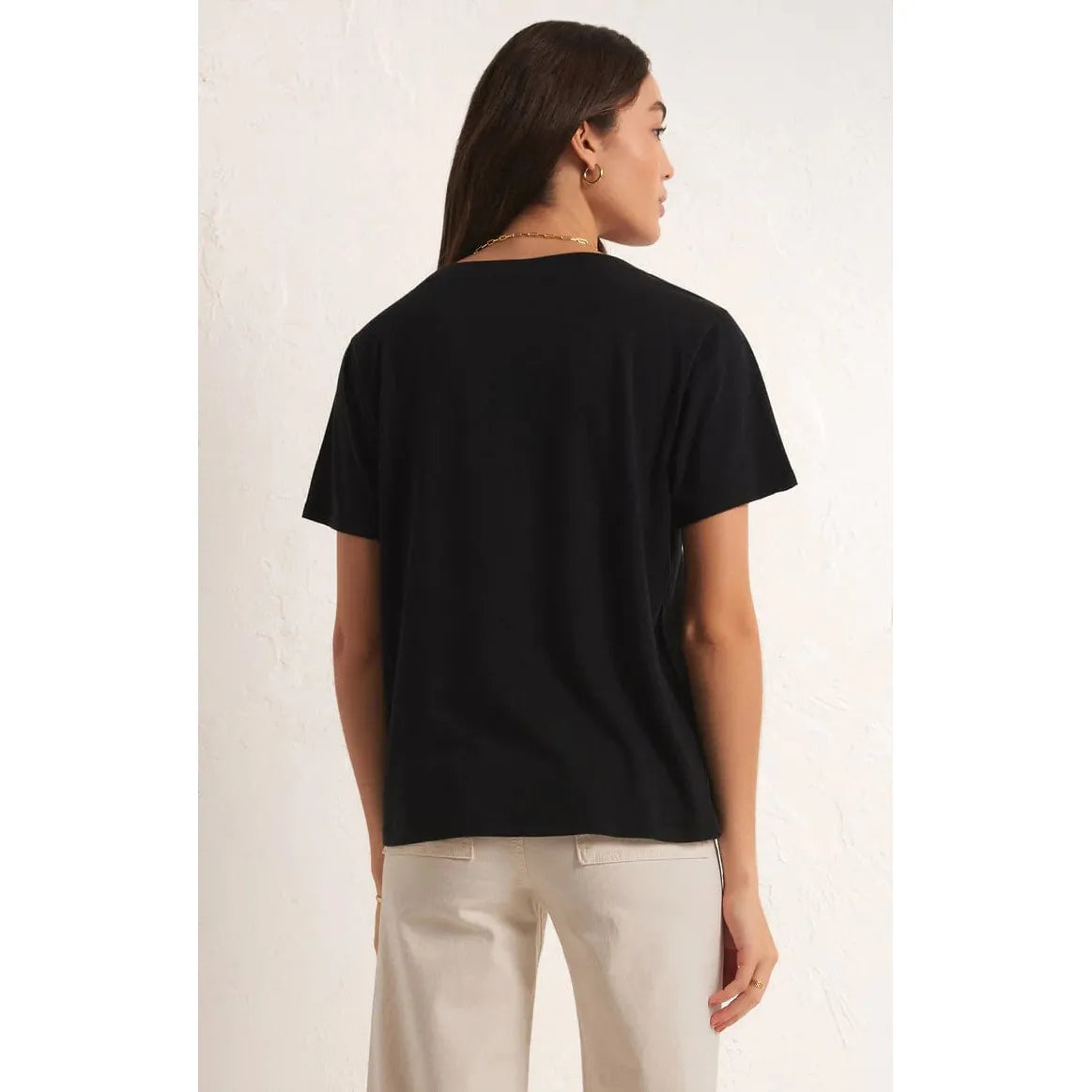 Z SUPPLY Z Supply Girlfriend V-Neck Tee