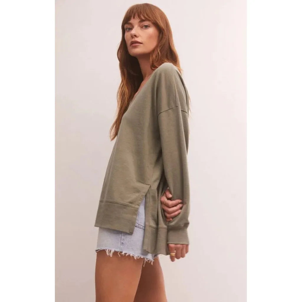 Weekender Top View Z Supply Modern V-Neck Weekender Top - Underground Clothing