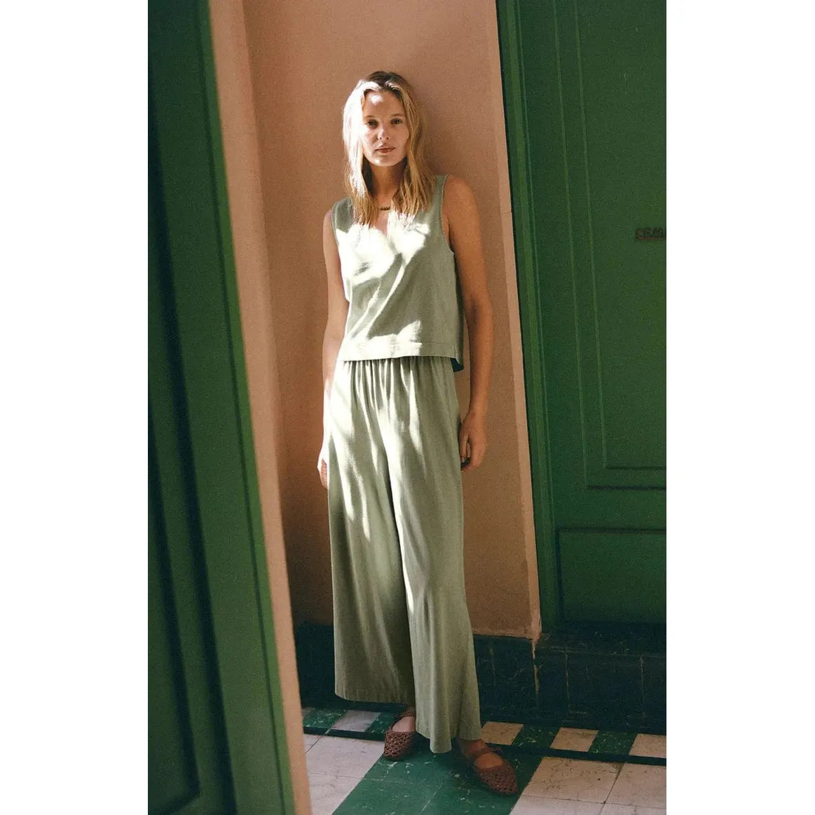 Z SUPPLY Z Supply Scout Jersey Flare Pant