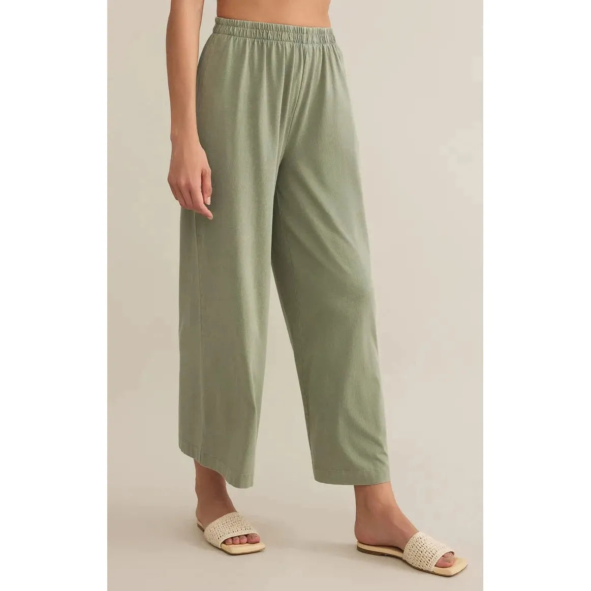 Z SUPPLY Avocado / XS Z Supply Scout Jersey Flare Pant