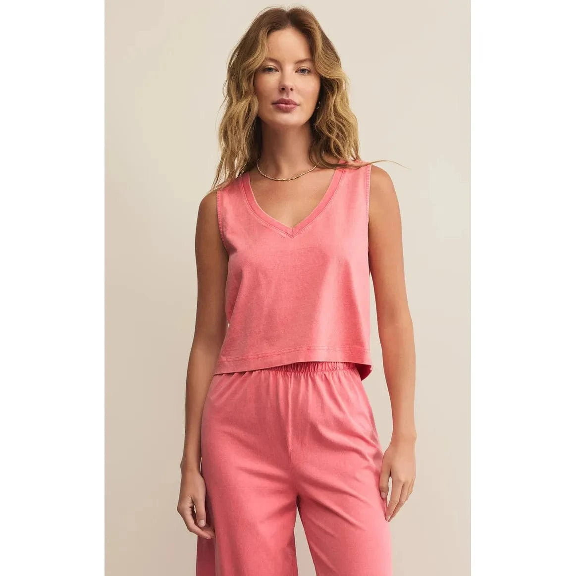 Z SUPPLY Sunset Pink / XS Z Supply Sloane V-Neck Tank