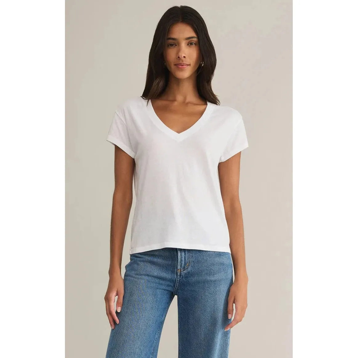 Z Supply Modern Jersey V-Neck Tee