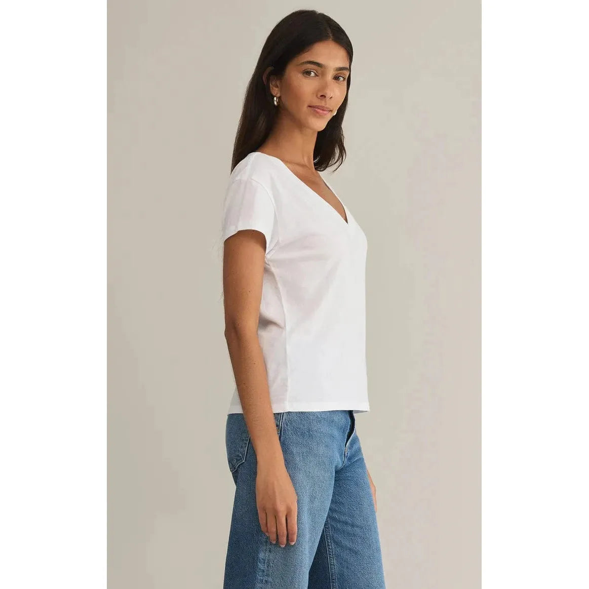 Z Supply Modern Jersey V-Neck Tee