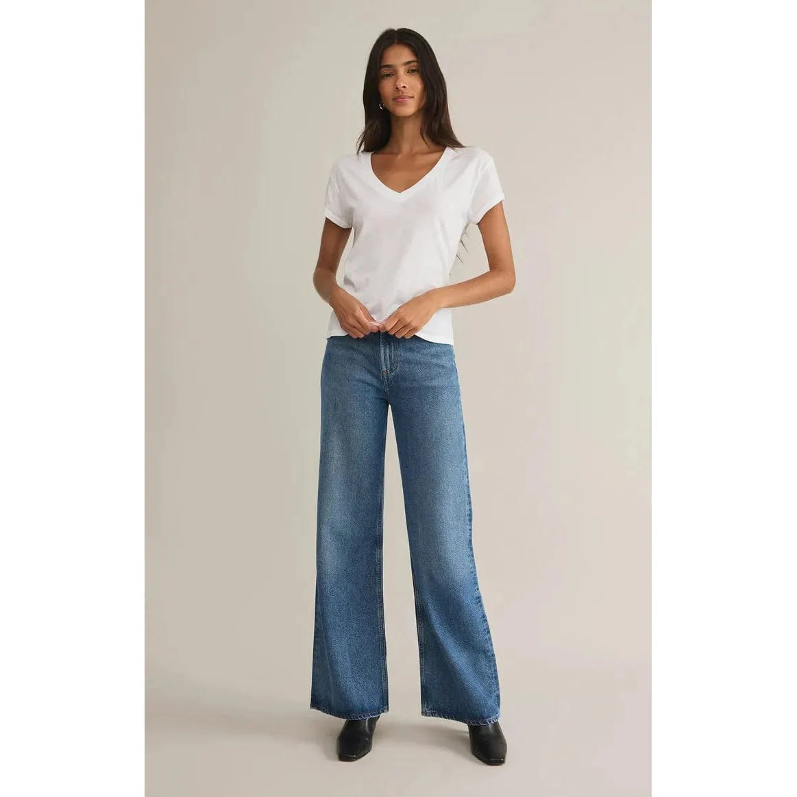 Z Supply Modern Jersey V-Neck Tee