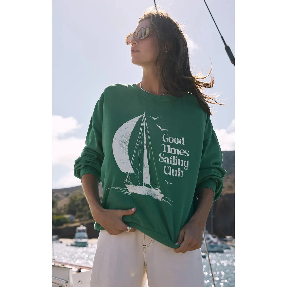 sunday Z Supply Sail Away Sunday Sweat Shirt - Underground Clothing