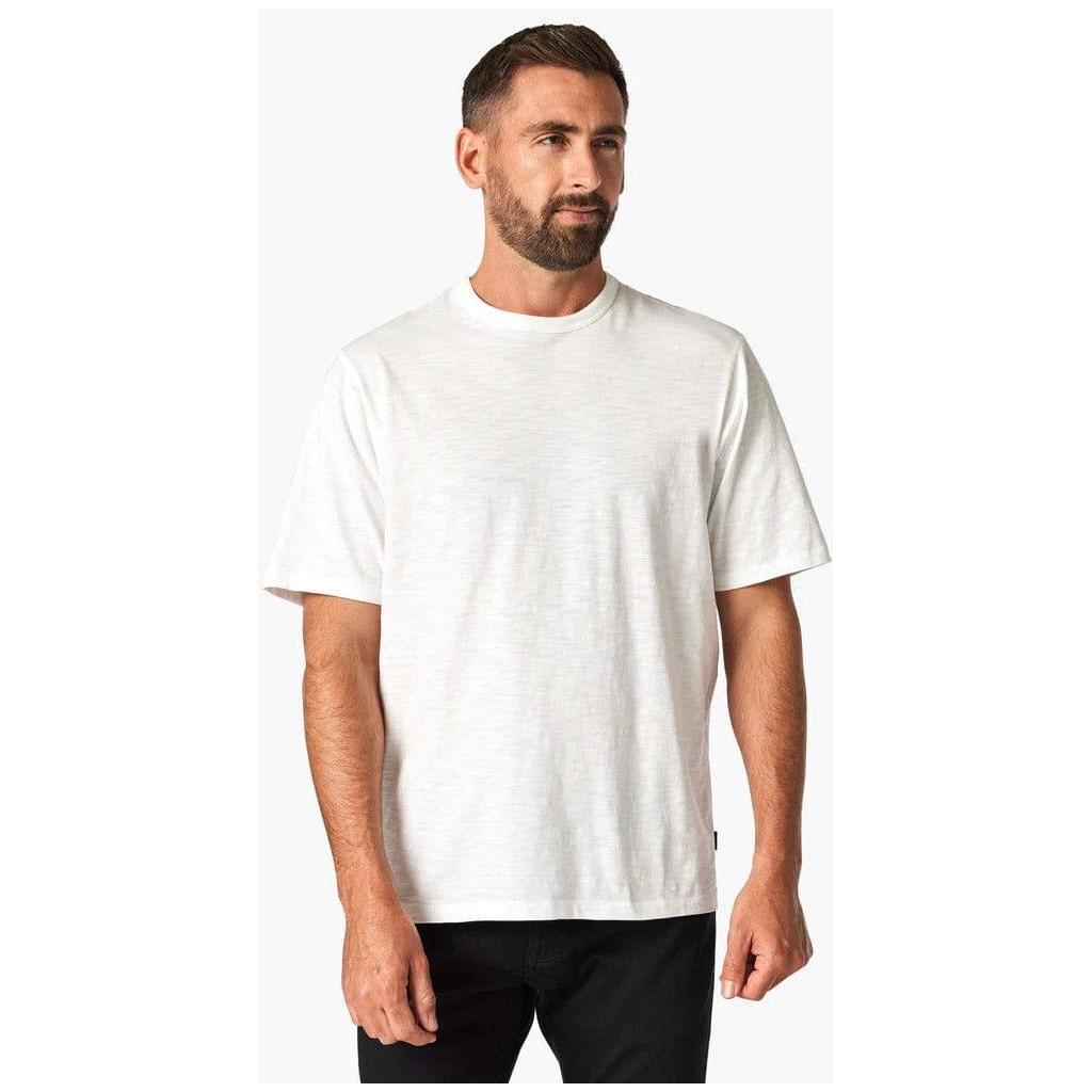 34 Heritage White / S 34 Heritage Slub Crew Tshirt