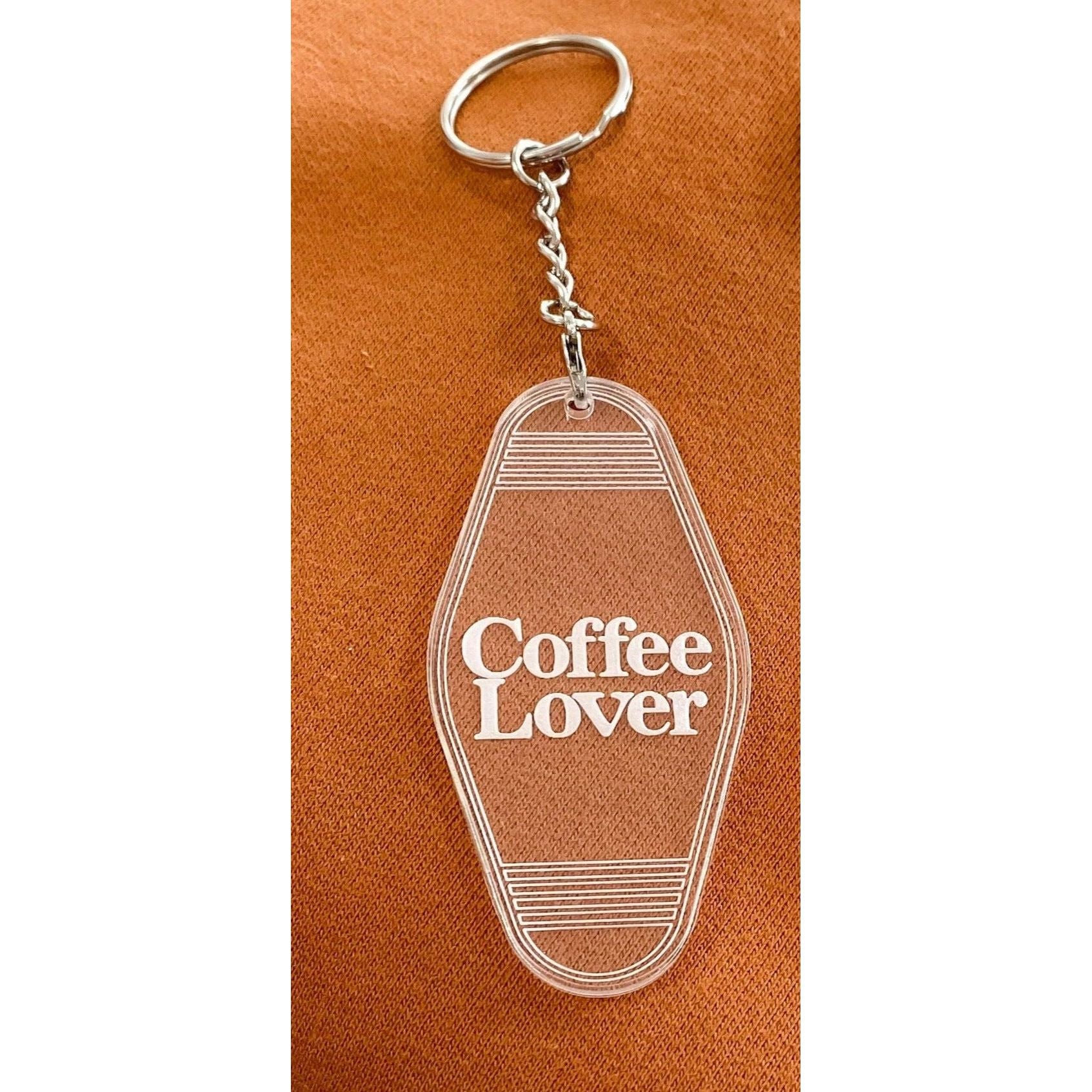 Blonde Ambition Coffee Lover Keychain