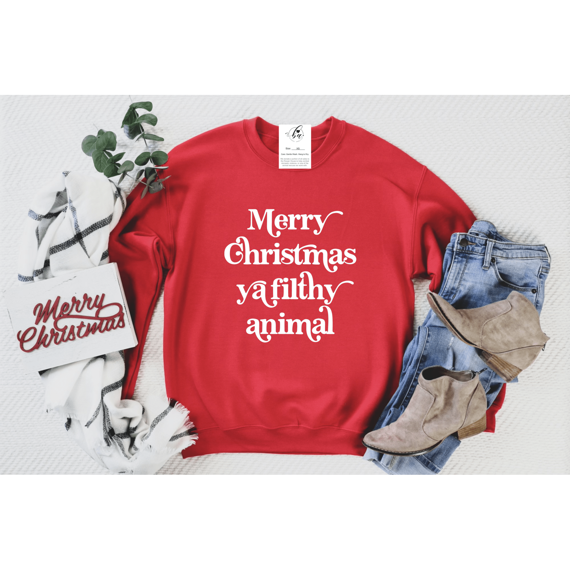 Merry Christmas Ya Filthy Animal Underground Clothing