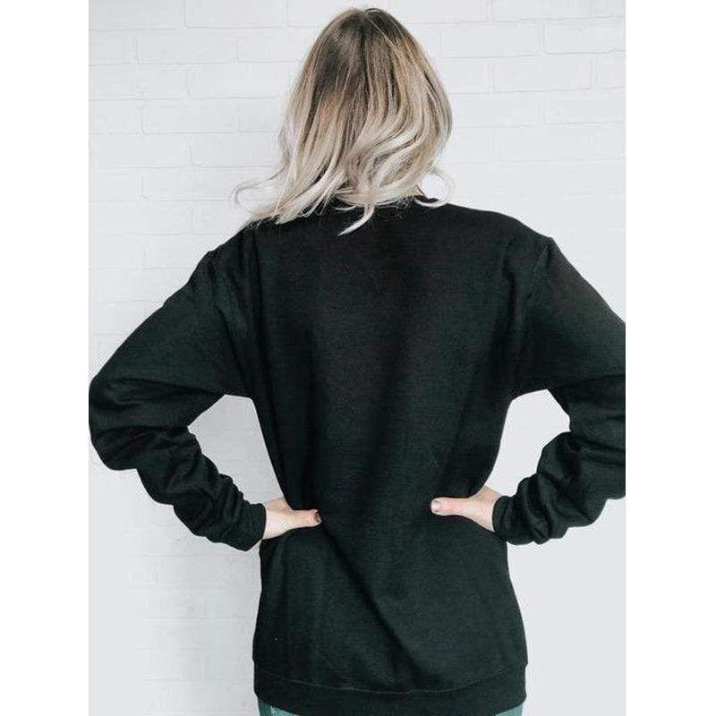 Blonde Ambition Weekends Wine & Dogs Crew Sweatshirt