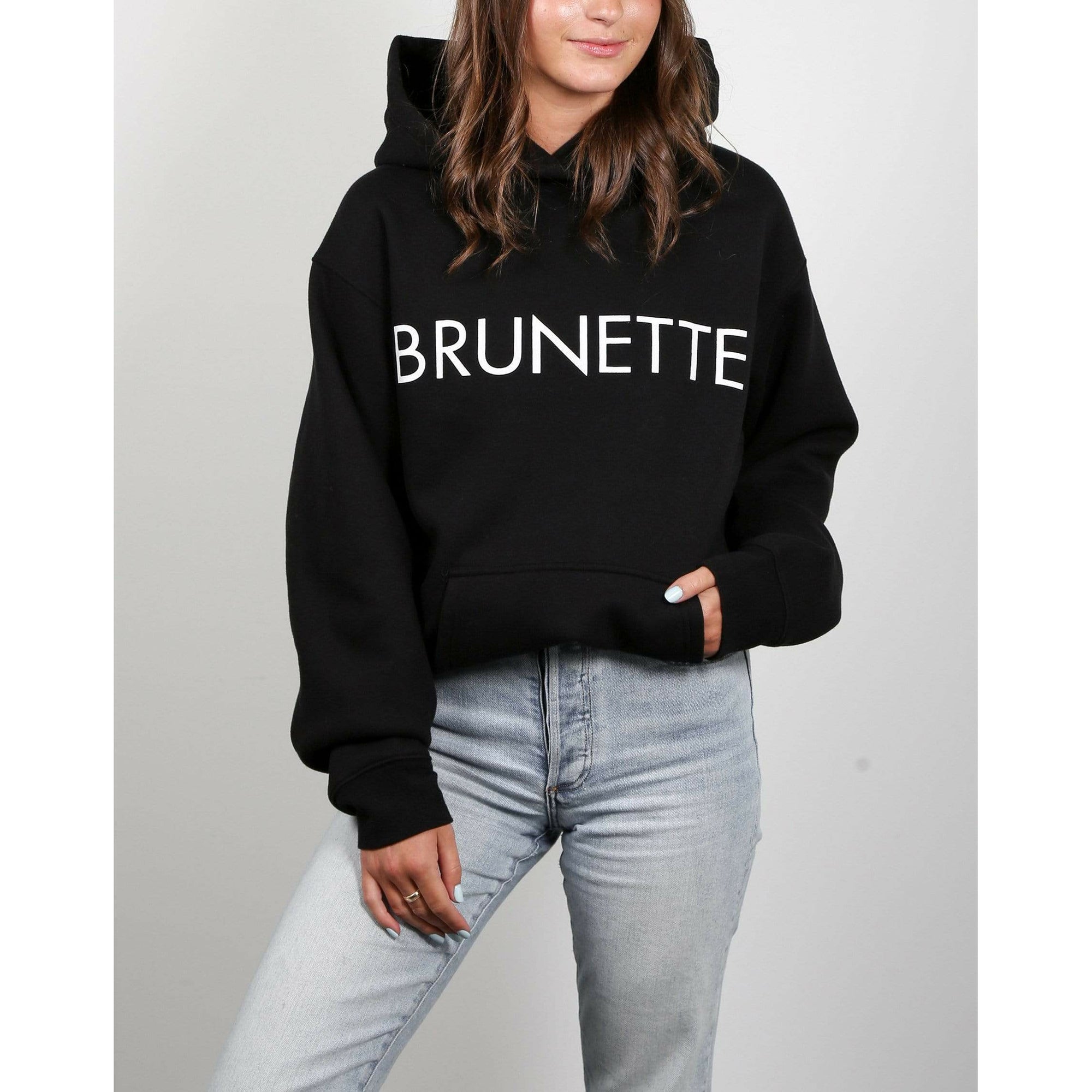 Brunette the Label BLACK / XS/S Brunette the Label Brunette Core Hoodie