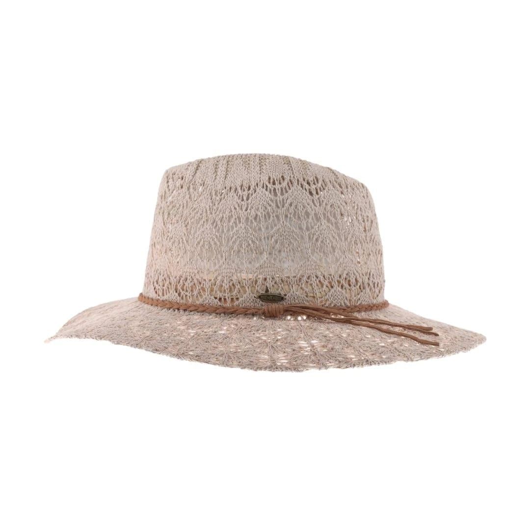 CC Beanies TAUPE / OS CC Beanie Panama Braided Hat