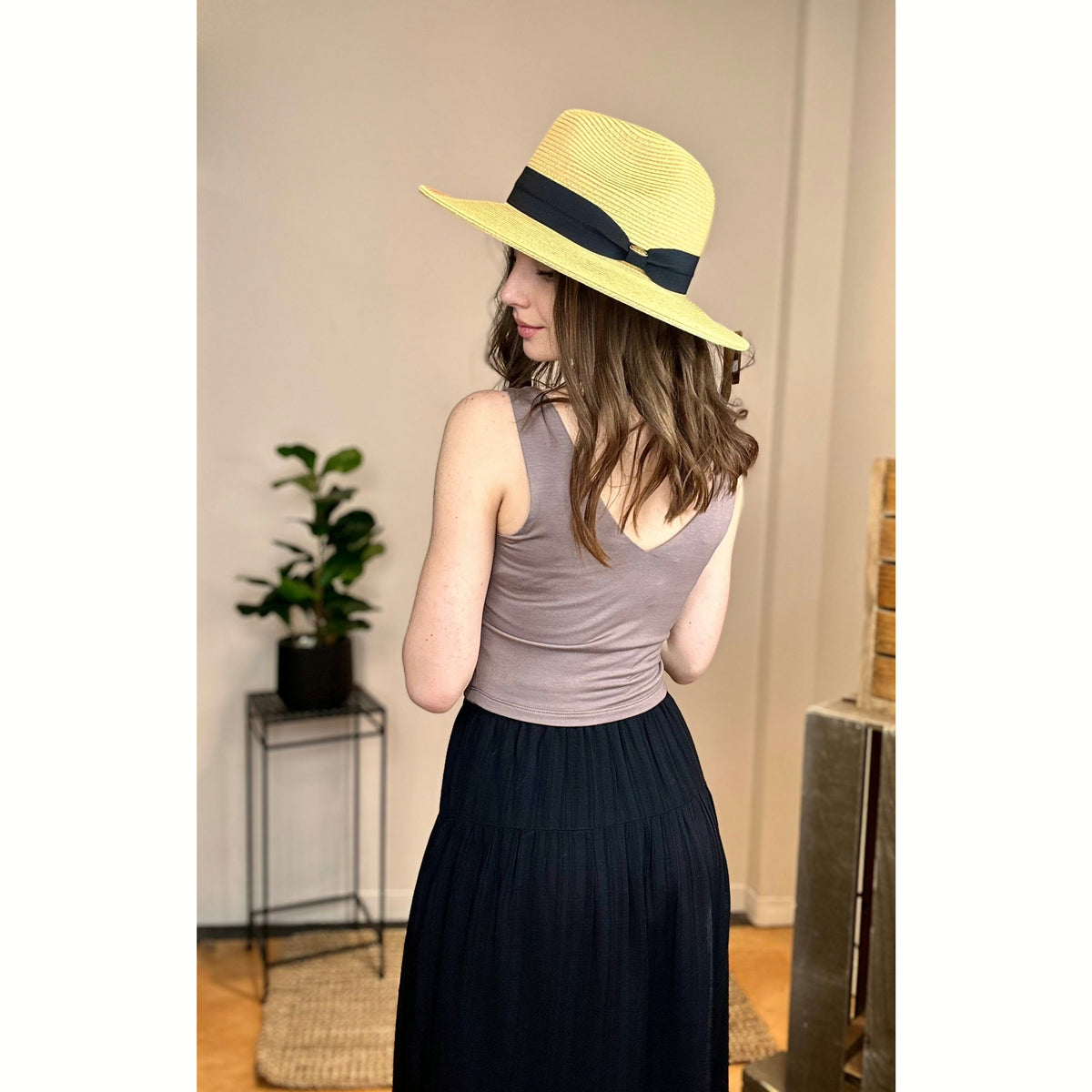 CC Beanies CC Beanie Panama Ribbon Hat