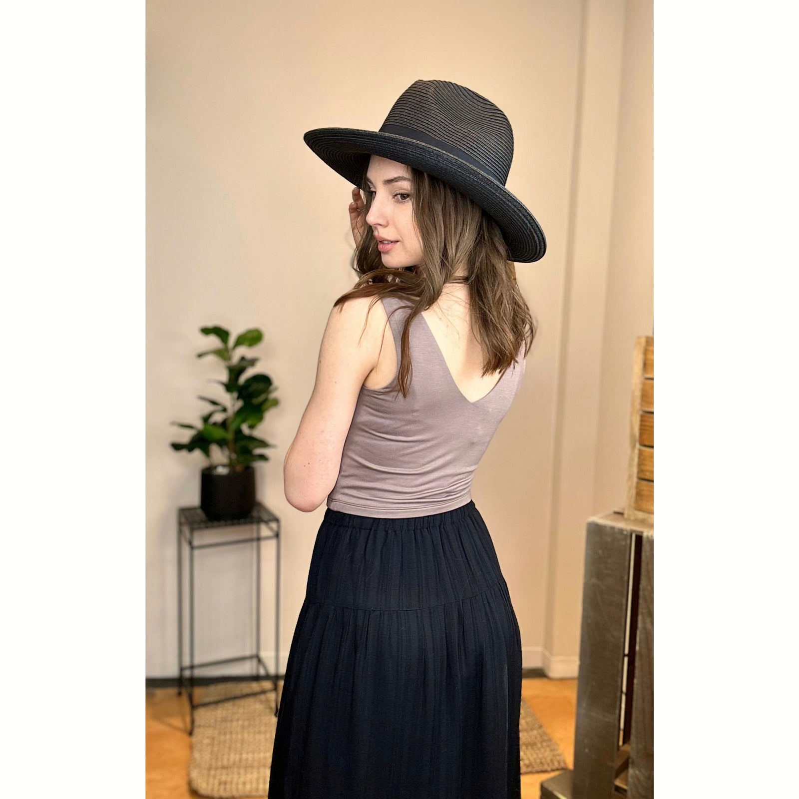 CC Beanies CC Beanie Panama Ribbon Hat