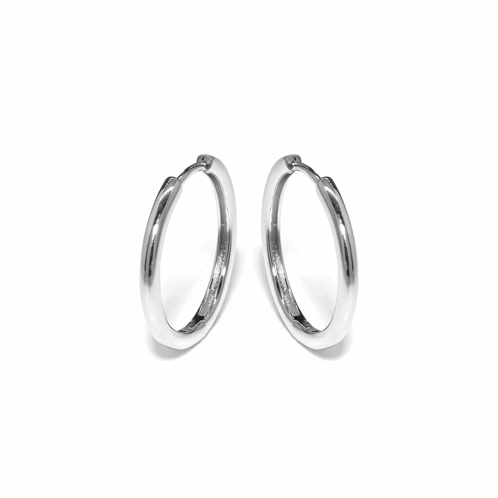 Eliasz & Ella Eliasz and Ella Cirque Silver Hoop Earrings