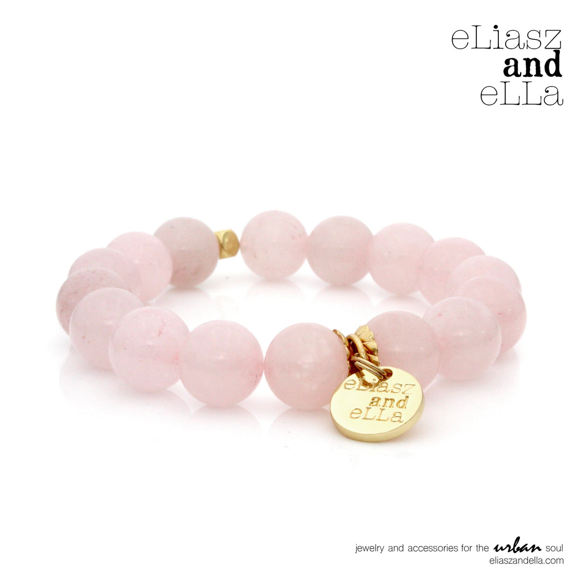 Eliasz &amp; Ella PINK / N/S Eliasz and Ella La Vie En Rose Bracelet