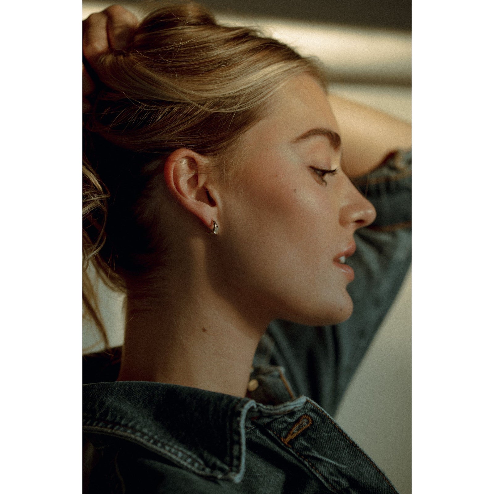 Eliasz & Ella Eliasz and Ella Moonbean Gold Hoop Earrings