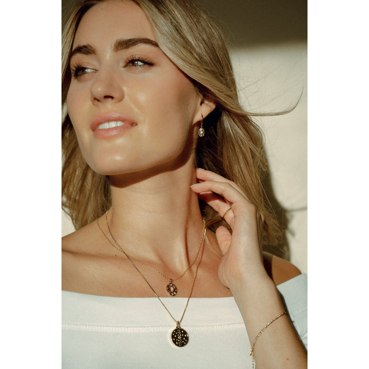 Eliasz & Ella Eliasz and Ella Universe Medallion Necklace