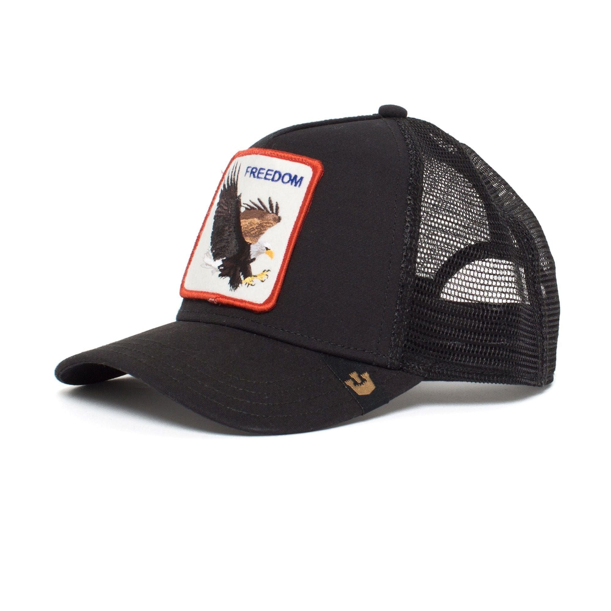 Goorin Black Goorin Bros Freedom Eagle Trucker Hat