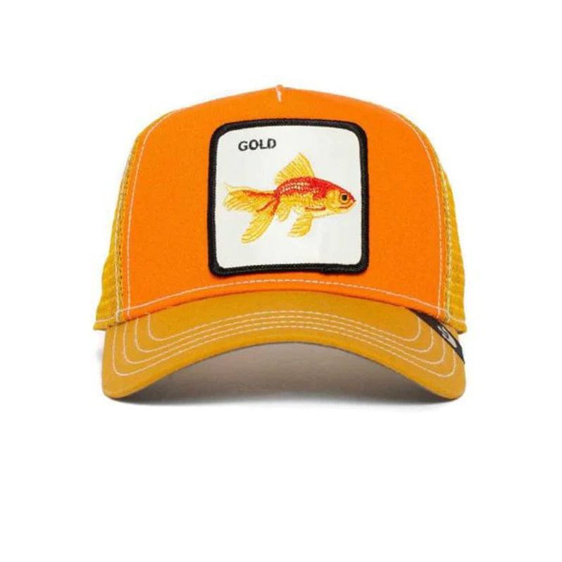 Goorin Orange Goorin Gold Ghoti Trucker Hat