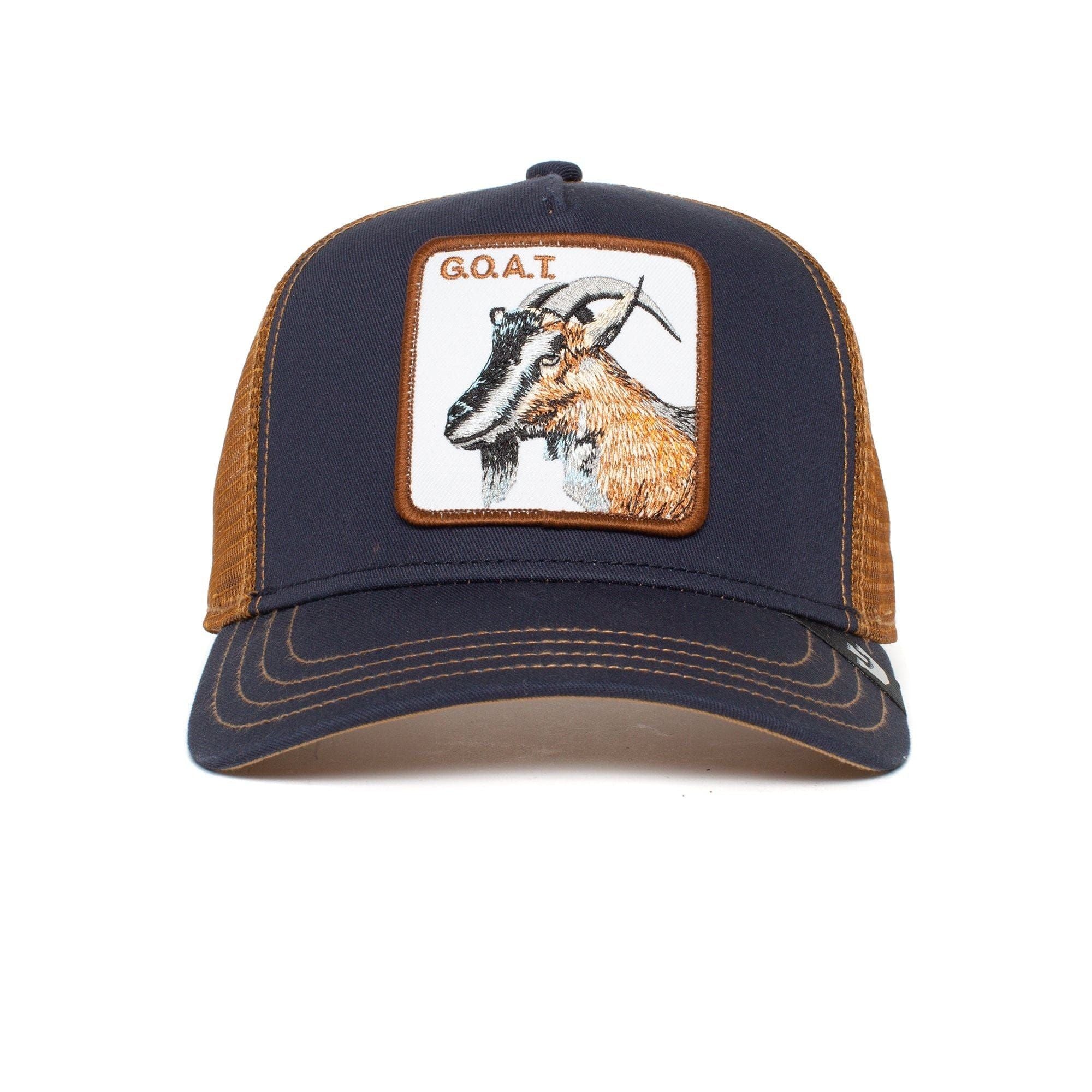 Goorin Navy Goorin The Goat Trucker Hat