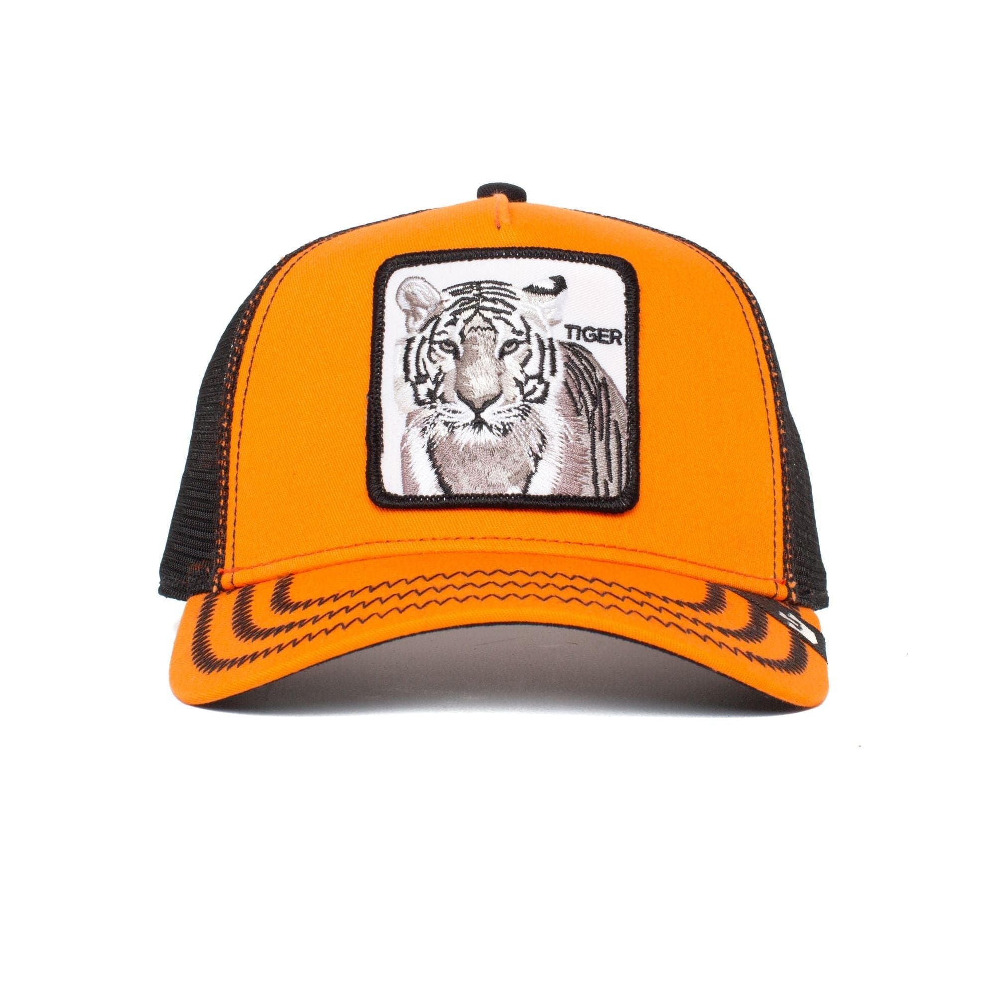 Goorin Orange Goorin White Tiger Trucker Cap