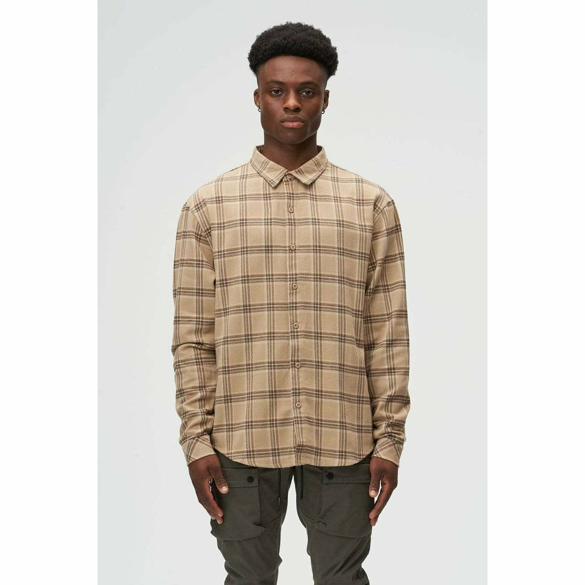 Proper Plaid L/S Shirt - Underground Clothing