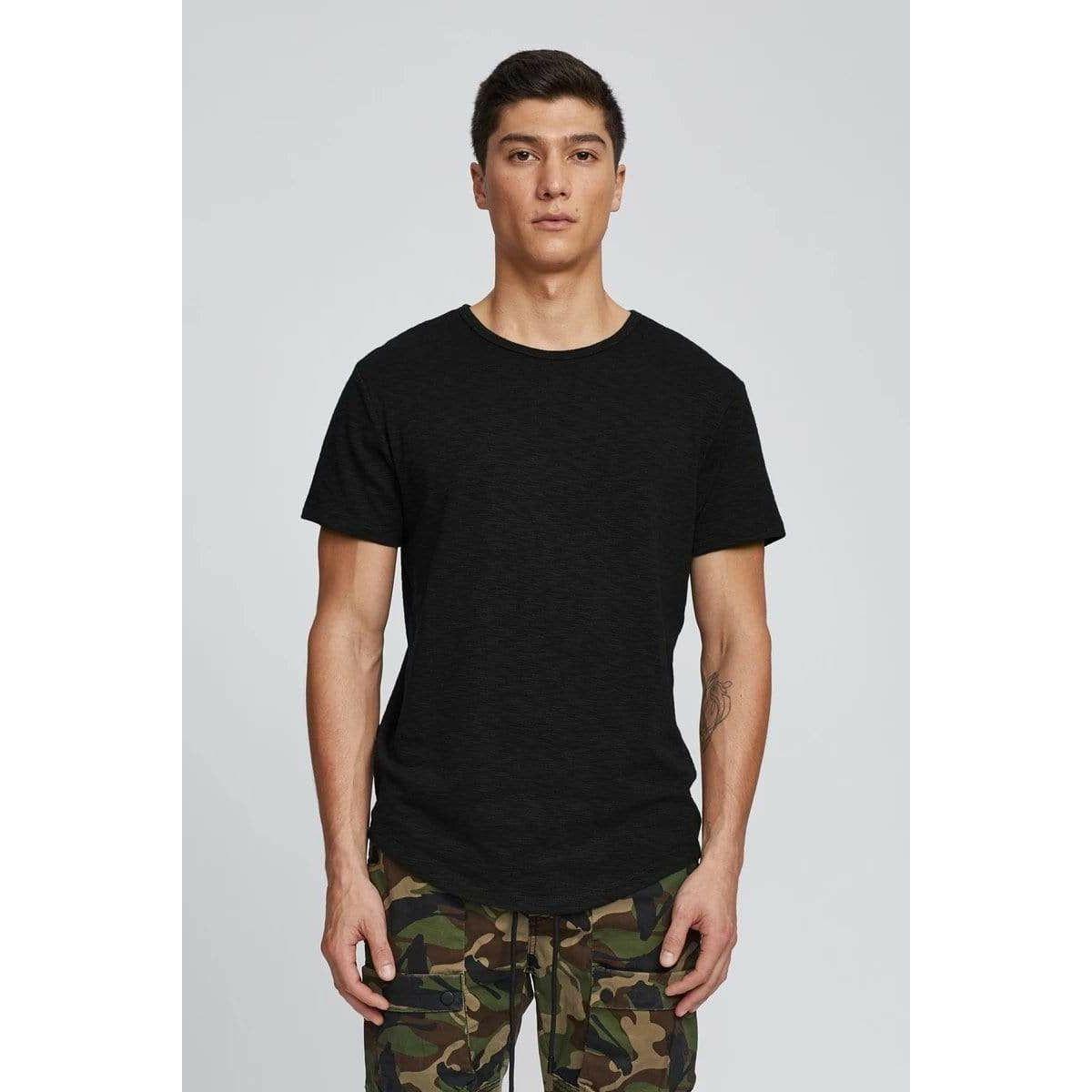 Kuwalla | Tee Black / S Kuwalla Slub Hi-Lo Tee
