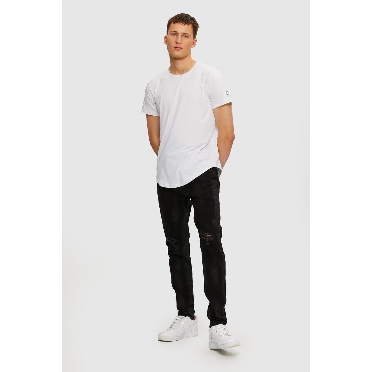 Kuwalla | Tee Kuwalla Tapered Skinny Black Denim