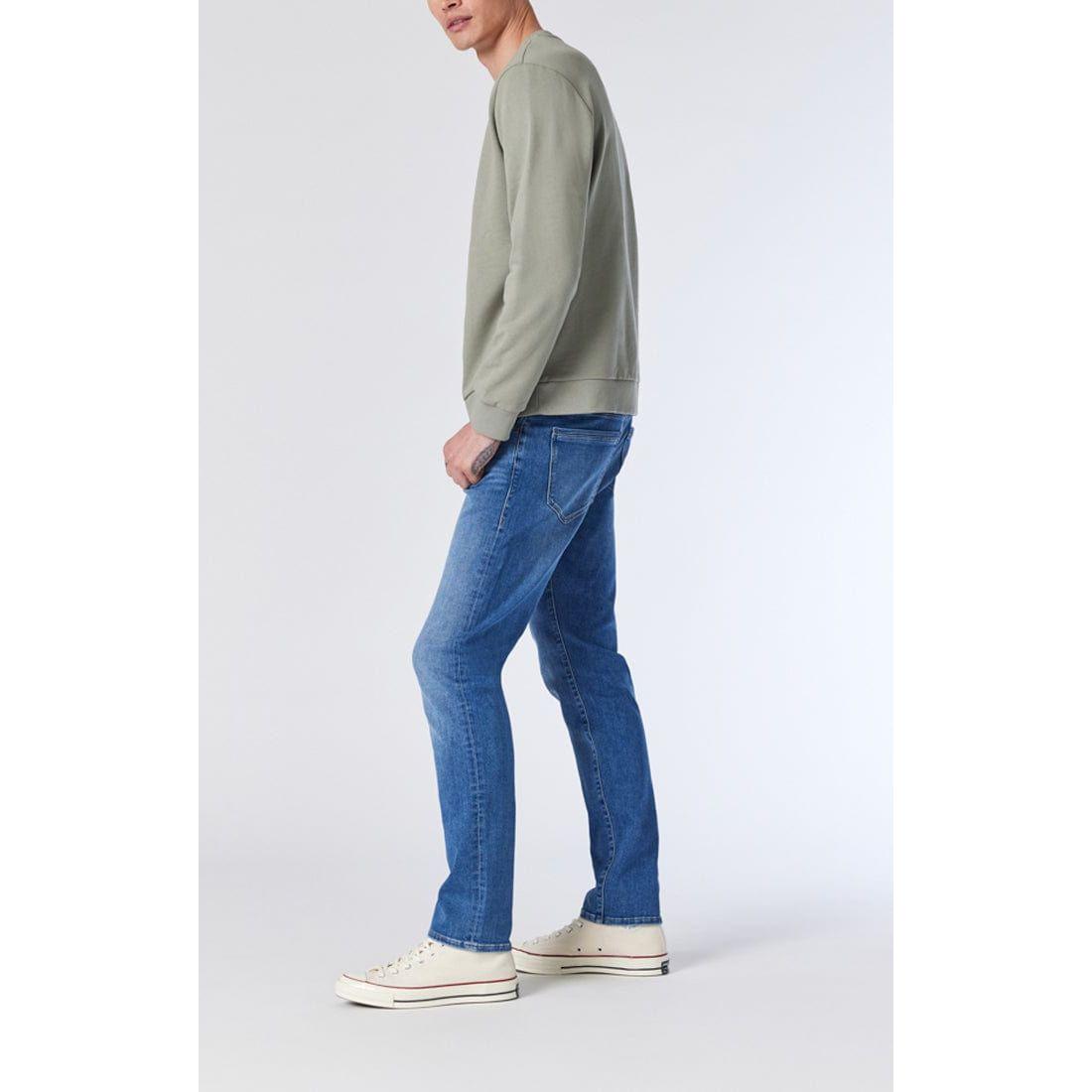 Mavi Jake Mid Brushed Athletic Denim - Underground Clothing