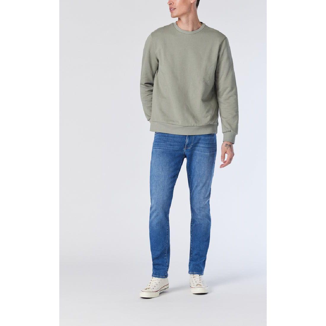 Mavi Jake Mid Brushed Athletic Denim - Underground Clothing