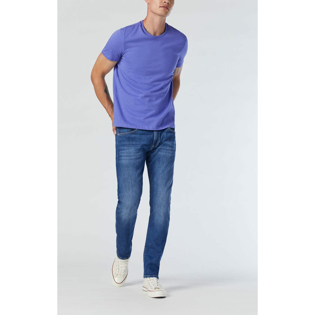 Mavi Jeans Mid Blue / 31 / 32 Mavi Marcus Mid Brushed Selvedge
