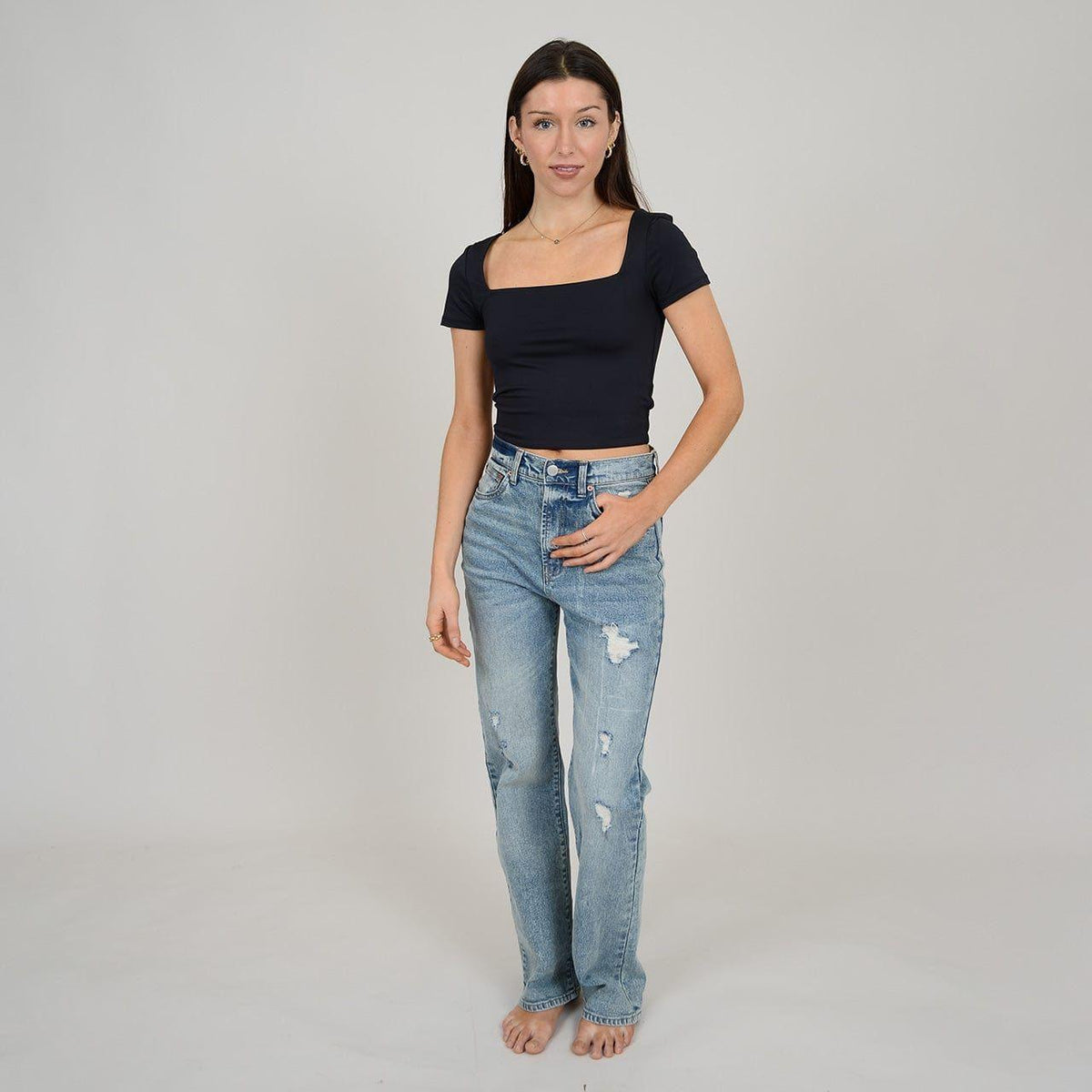 RD Second Skin Stacy Short Sleeve Top