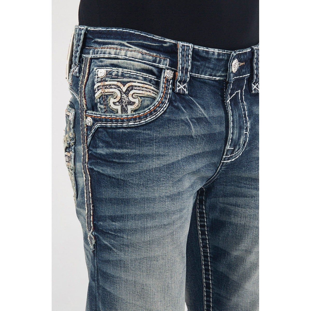 Rock Revival Ren J202 Straight Denim - Underground Clothing