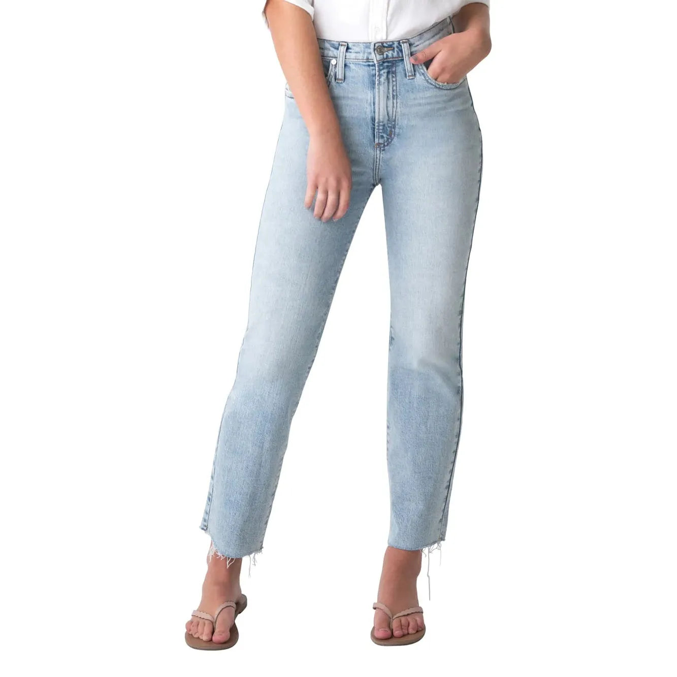 Silver 2024 grey jeans