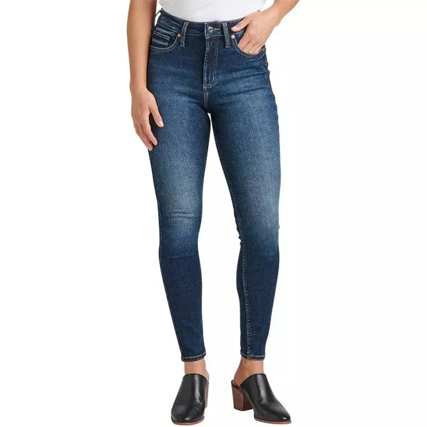 Silver Jeans Silver Infinite Fit High Rise Skinny Indigo