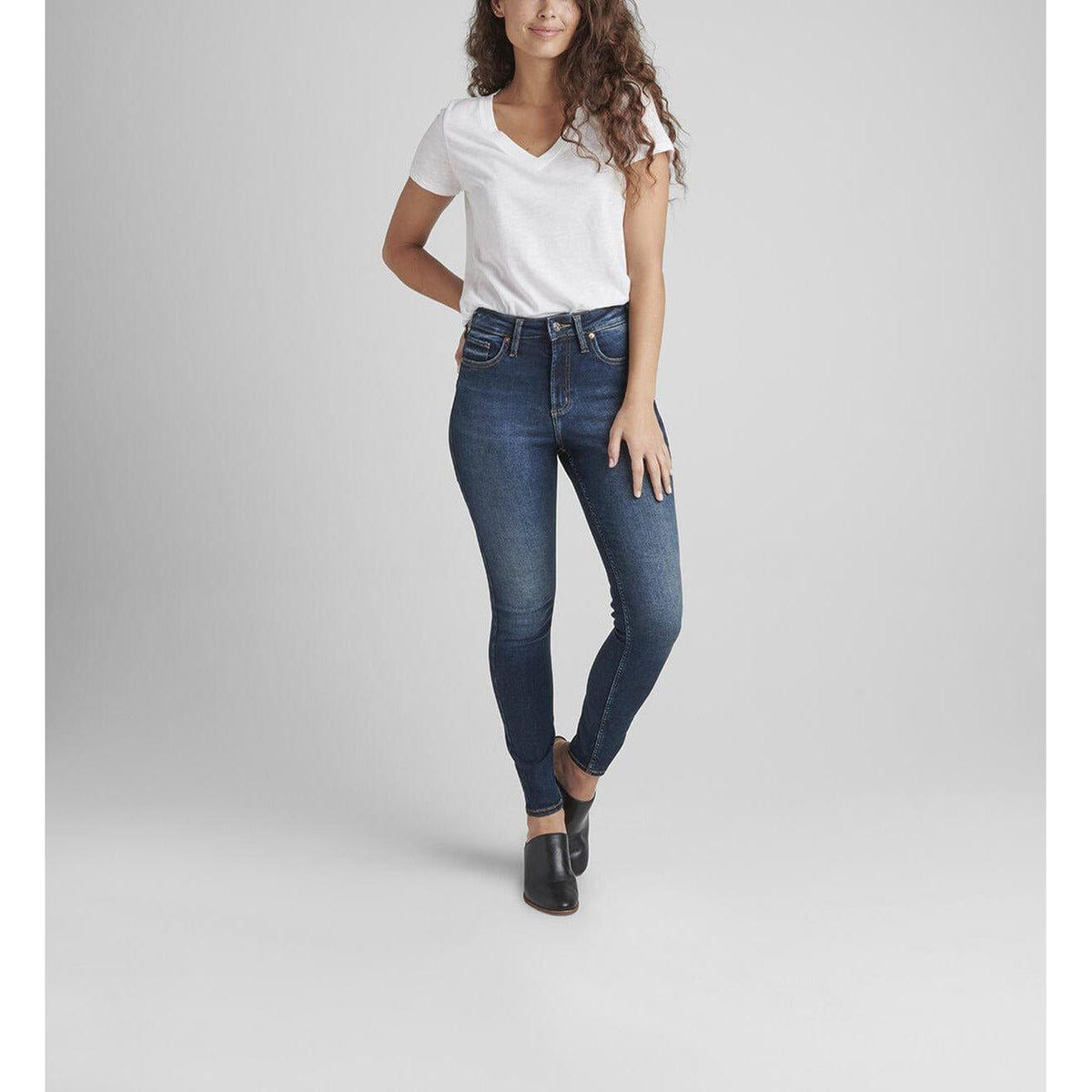 Silver Jeans Silver Infinite Fit High Rise Skinny Indigo