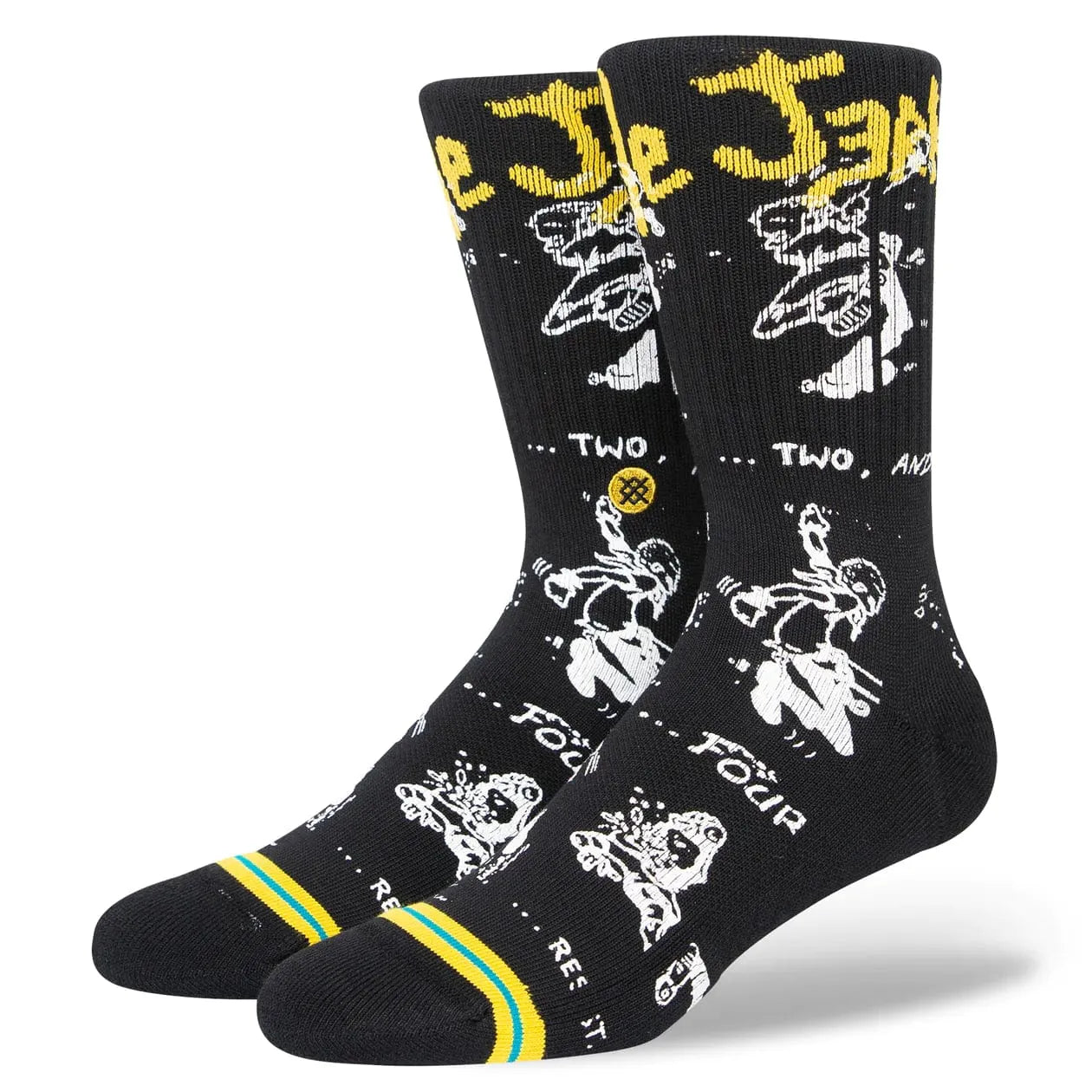 Stance Black / L Stance Circle Jerks Socks