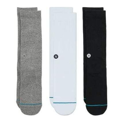Stance Multi / L Stance Icon Crew Socks 3 Pack